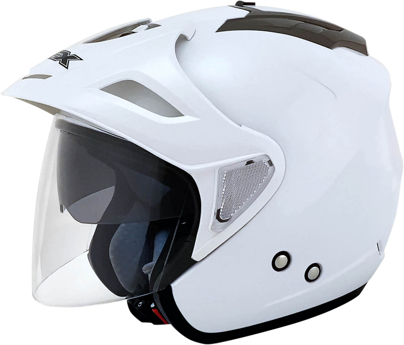 AFX FX-50 Motorcycle Helmet - Pearl White - Medium 0104-1377