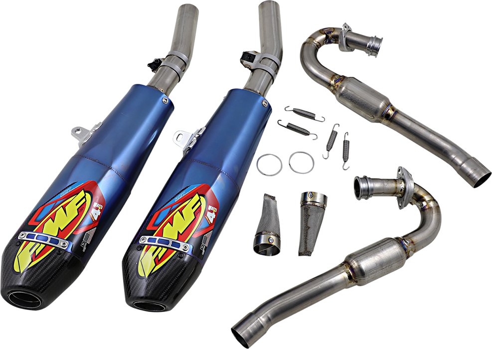 FMF Factory 4.1 RCT Exhaust - Titanium CRF250R 2018-2021 / CRF250RX 2019-2021  041590 1820-1948