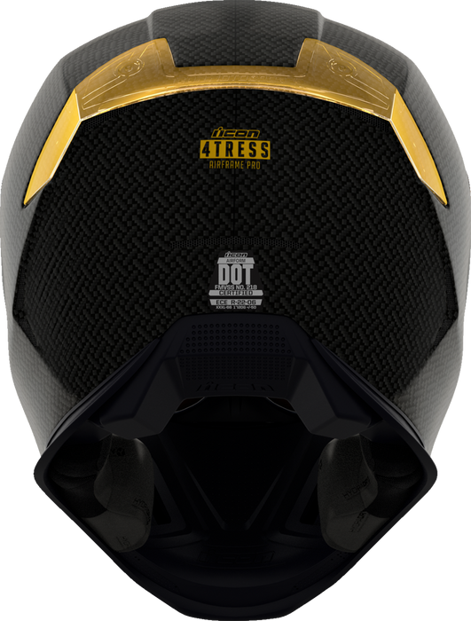 ICON Airframe Pro™ Motorcycle Helmet - Carbon 4Tress - Yellow - XS 0101-16659