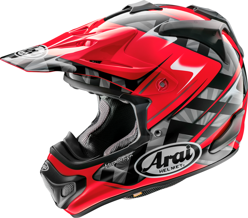 ARAI VX-Pro4 Motorcycle Helmet - Scoop - Red - XS 0110-8191