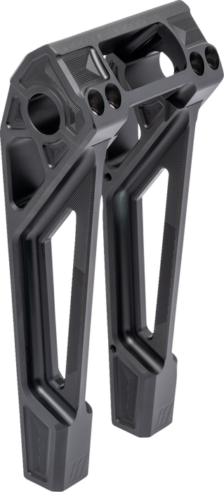 KODLIN MOTORCYCLE Risers - Fastback - 10" - Black K55121