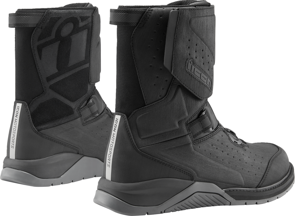 ICON Alcan Waterproof Boots - Black - Size 13 3403-1242