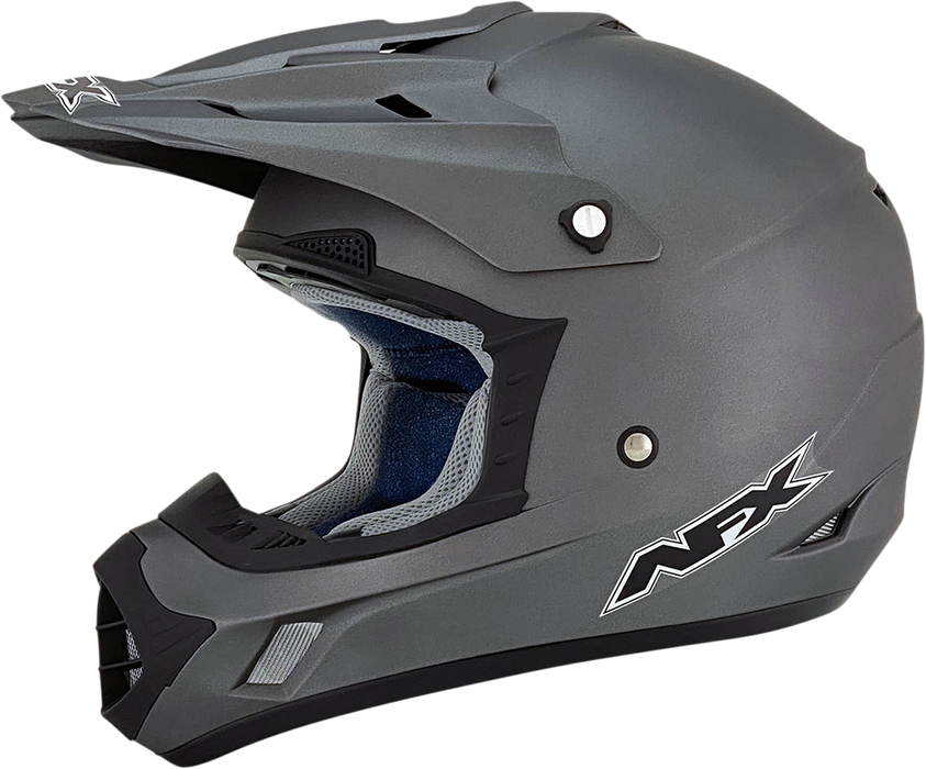 AFX FX-17 Motorcycle Helmet - Frost Gray - 2XL 0110-3436