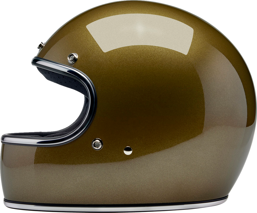 BILTWELL Gringo Motorcycle Helmet - Ugly Gold - XS 1002-363-501