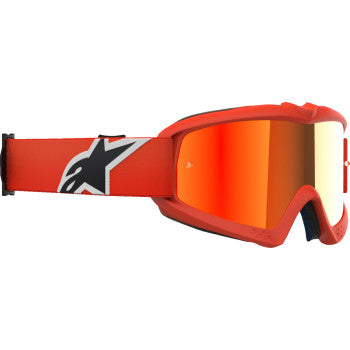 ALPINESTARS Goggles Youth Vision Goggles - Corp - Orange - Red Mirror 5140225-480