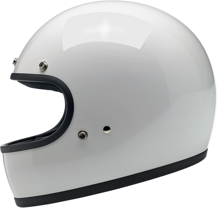 BILTWELL Gringo Motorcycle Helmet - Gloss White - XS 1002-517-101