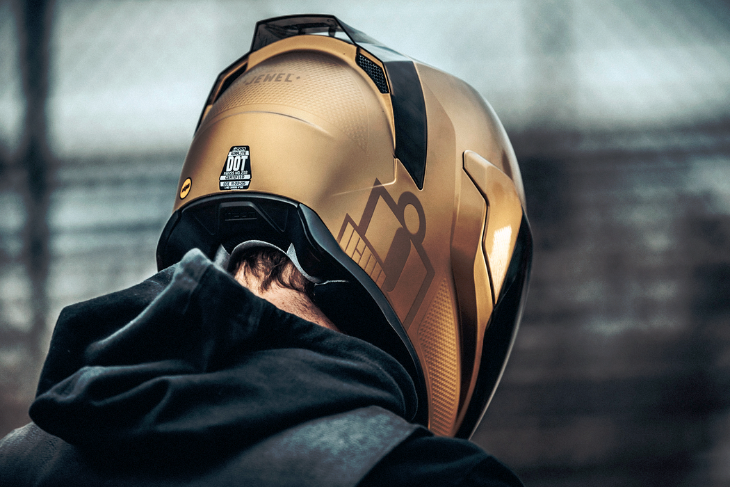 ICON Airflite™ Motorcycle Helmet - Jewel - MIPS® - Gold - 2XL 0101-13887