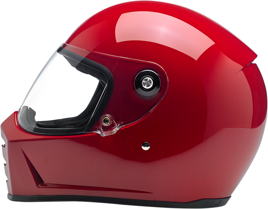 BILTWELL Lane Splitter Motorcycle Helmet - Gloss Blood Red - 2XL 1004-837-106