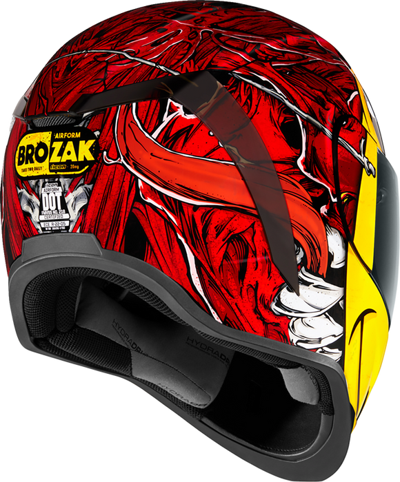 ICON Airform™ Motorcycle Helmet - MIPS® - Brozak - Red - XS 0101-14937