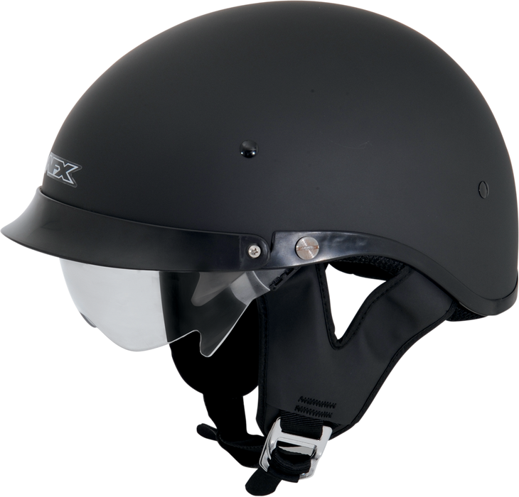 AFX FX-200 Motorcycle Helmet - Matte Black - Large 0103-0736