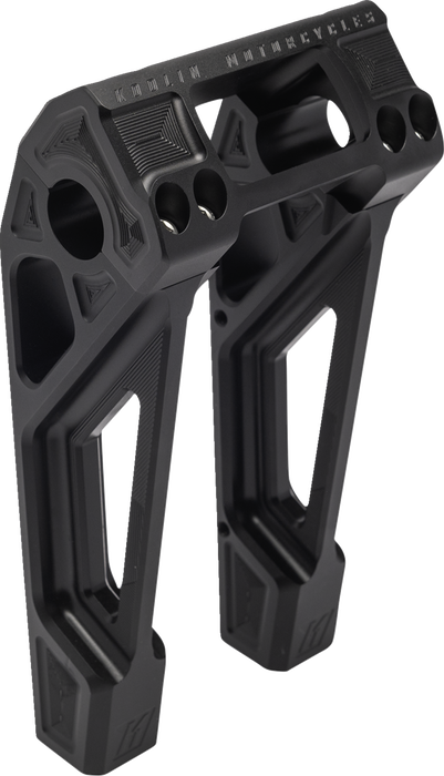 KODLIN MOTORCYCLE Risers - Fastback - 8" - Black K55122