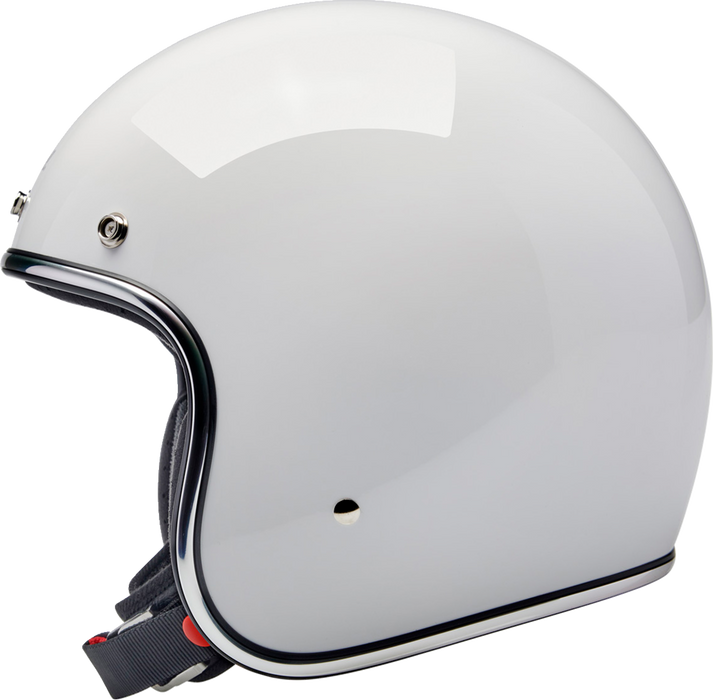 BILTWELL Bonanza Motorcycle Helmet - Gloss White - 2XL 1001-164-206