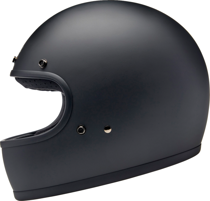 BILTWELL Gringo S Helmet - Flat Black - Small 1003-201-502