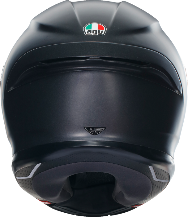 AGV K6 S Motorcycle Helmet - Matte Black - XS 2118395002011XS