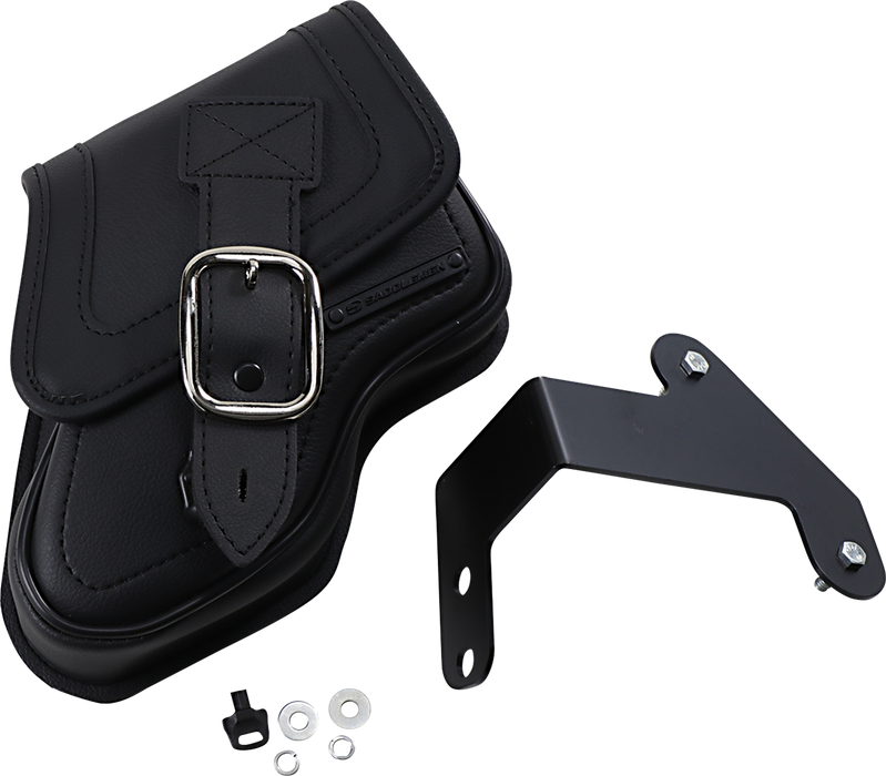 SADDLEMEN Saddlebag - Black -Dyna '06-'17 EX000955B