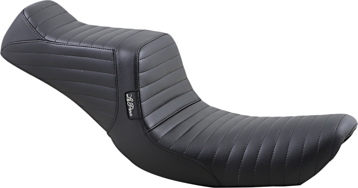 LE PERA Tailwhip Seat - Pleated - Black - FXD '99-'03 LN-581PT