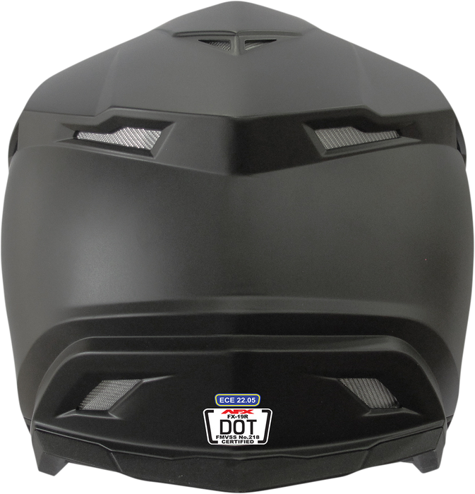 AFX FX-19R Motorcycle Helmet - Matte Black - XL 0110-7037