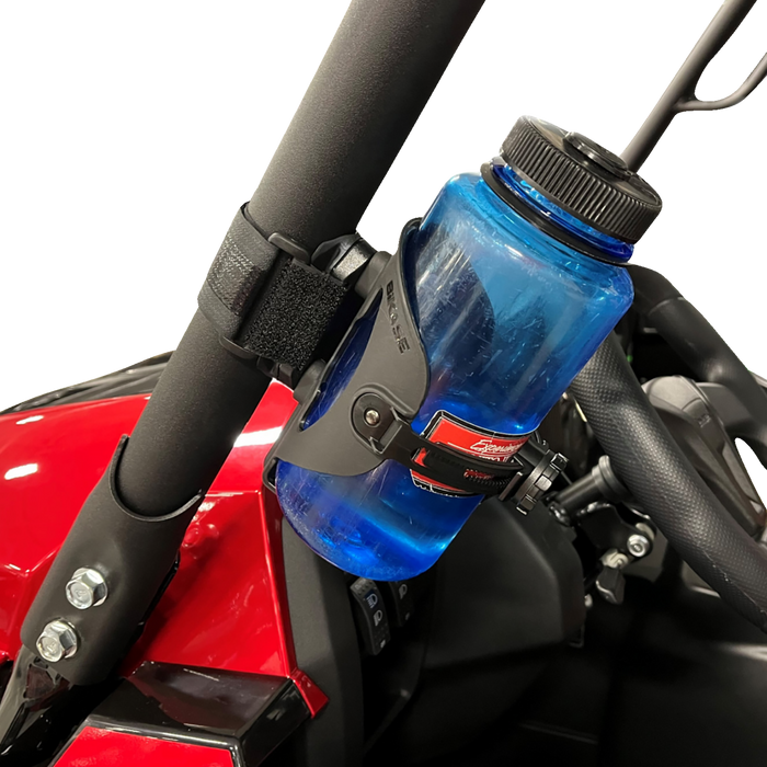 BIKASE Water Bottle Cage - 3-1/4" diameter strap 1022A