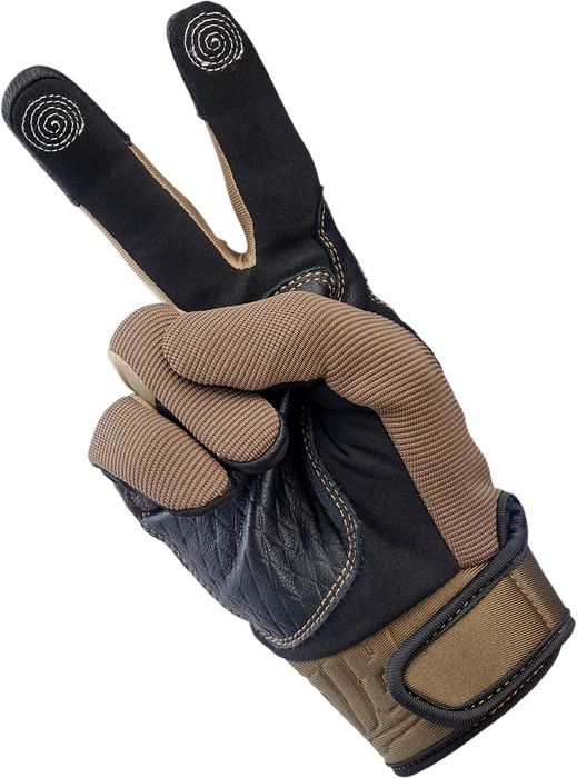 BILTWELL Baja Gloves - Chocolate - Medium 1508-0201-303