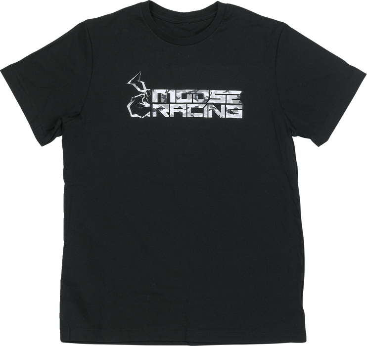 MOOSE RACING Youth Camo T-Shirt - Black - Medium 3032-3683