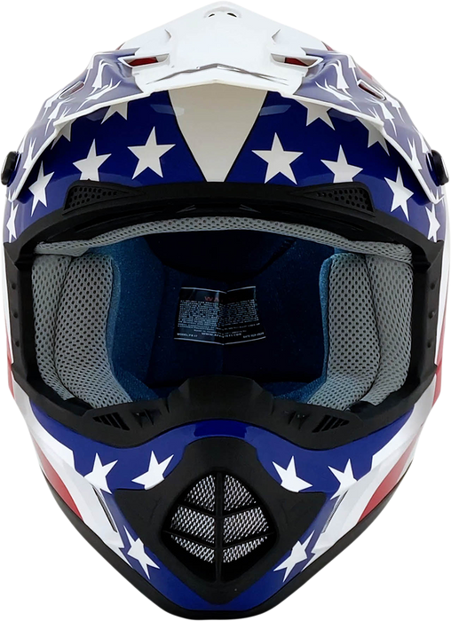 AFX FX-17 Helmet - Flag - White - 4XL 0110-7634