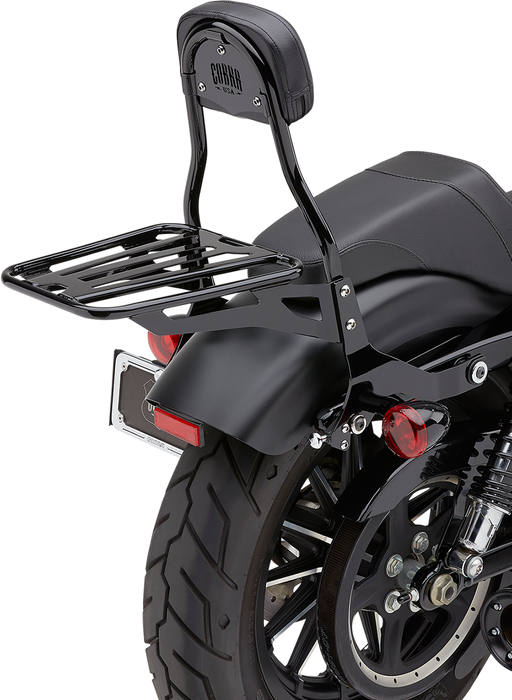 COBRA Backrest Kit - 14" - Black - XL N/F XL 1200CX 602-2005B