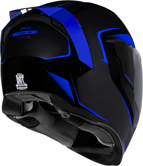 ICON Airflite™ Motorcycle Helmet - Crosslink - Blue - 2XL 0101-14045