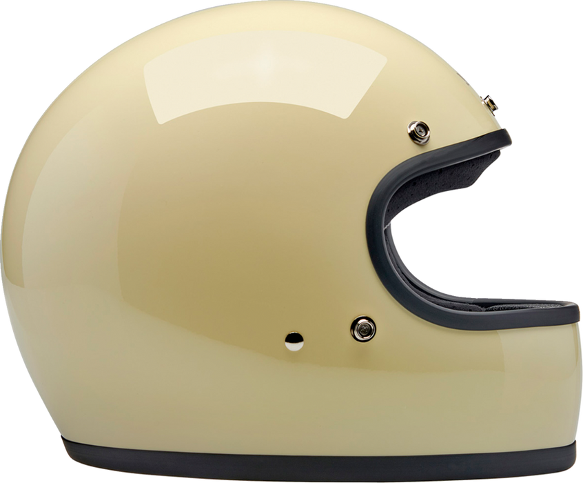 BILTWELL Gringo Helmet - Gloss White - Large 1002-102-504