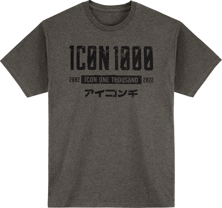 ICON Slabtown Memento™ T-Shirt - Gray - Large 3030-22873