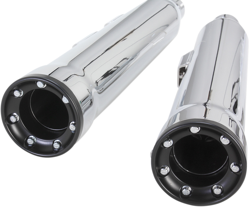 COBRA 3" RPT Mufflers - Chrome 6051