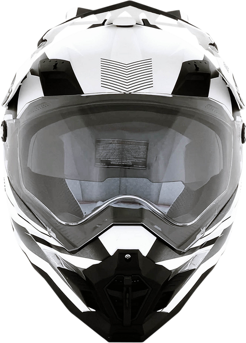 AFX FX-41 Motorcycle Helmet - Range - Matte White - Large 0140-0078