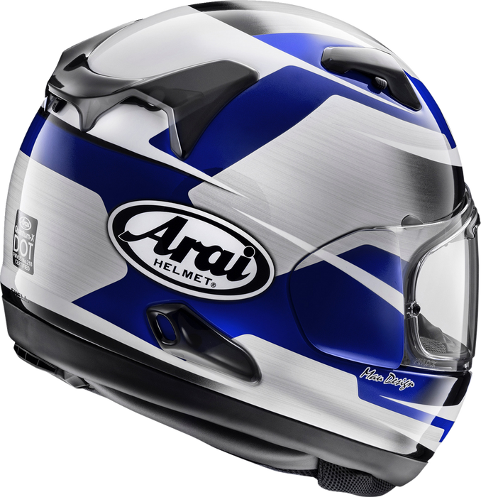 ARAI Quantum-X Helmet - Steel - Blue - Small 0101-15743