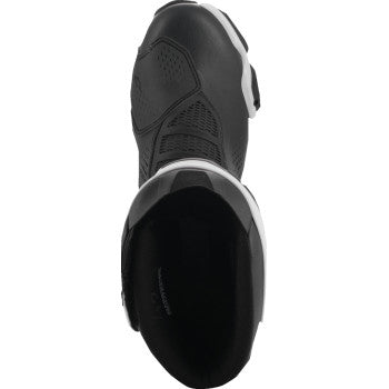 ALPINESTARS SMX-6 V3 Vented Boots - Black/White - US 8/EU 42 2223225-21-42