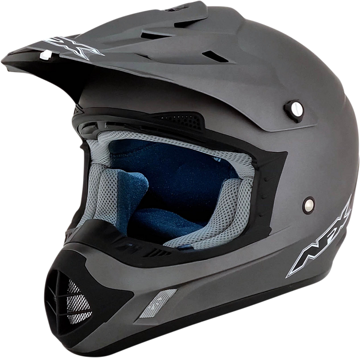 AFX FX-17 Motorcycle Helmet - Frost Gray - 2XL 0110-3436