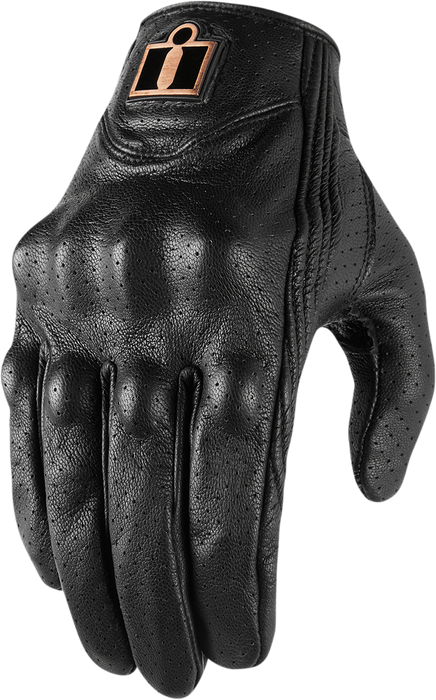 ICON Women's Pursuit Classic™ Perforated Gloves - Black - XL 3302-0803