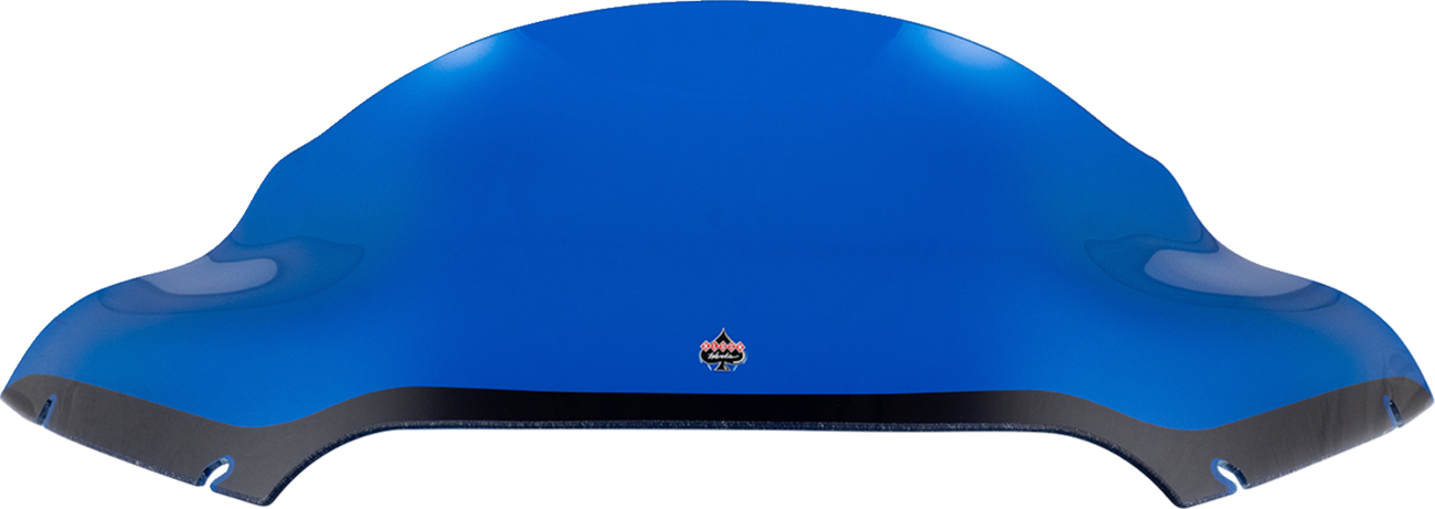 KLOCK WERKS Kolor Flare™ Sport Windshield - 9" - Blue - FLTR KWW-01-0672