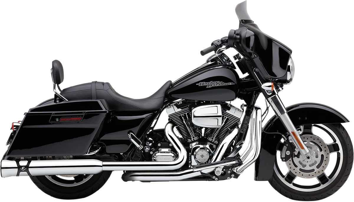 COBRA Race Pro Mufflers for '95-'16 Bagger - Chrome VERIFY PRICING 6218