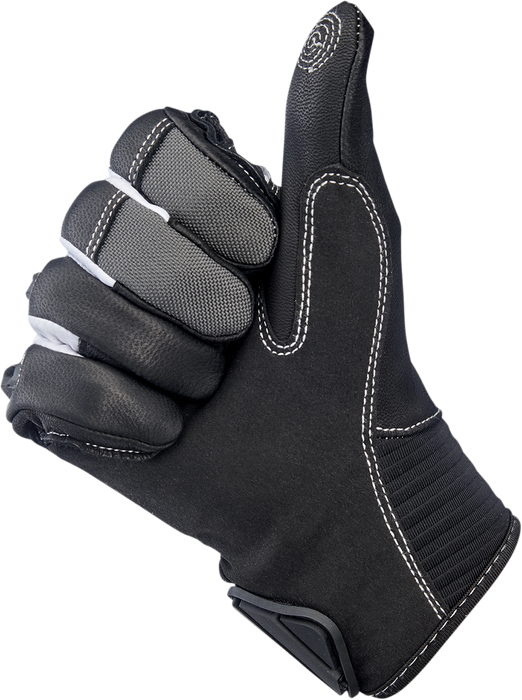 BILTWELL Bridgeport Gloves - Gray - XS 1509-1101-301