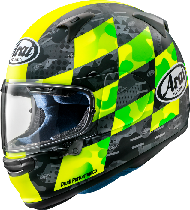 ARAI Regent-X Motorcycle Helmet - Patch - Yellow Frost - XS 0101-15827