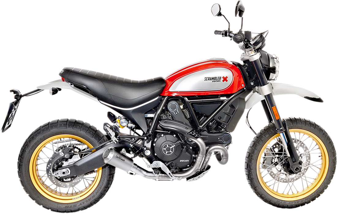 LEOVINCE LV-10 Muffler - Scrambler Desert Sled 2017-2022 15202