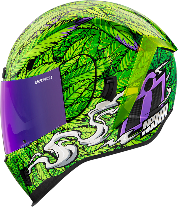 ICON Airform™ Motorcycle Helmet - Ritemind Glow™ - Green - 3XL 0101-14084