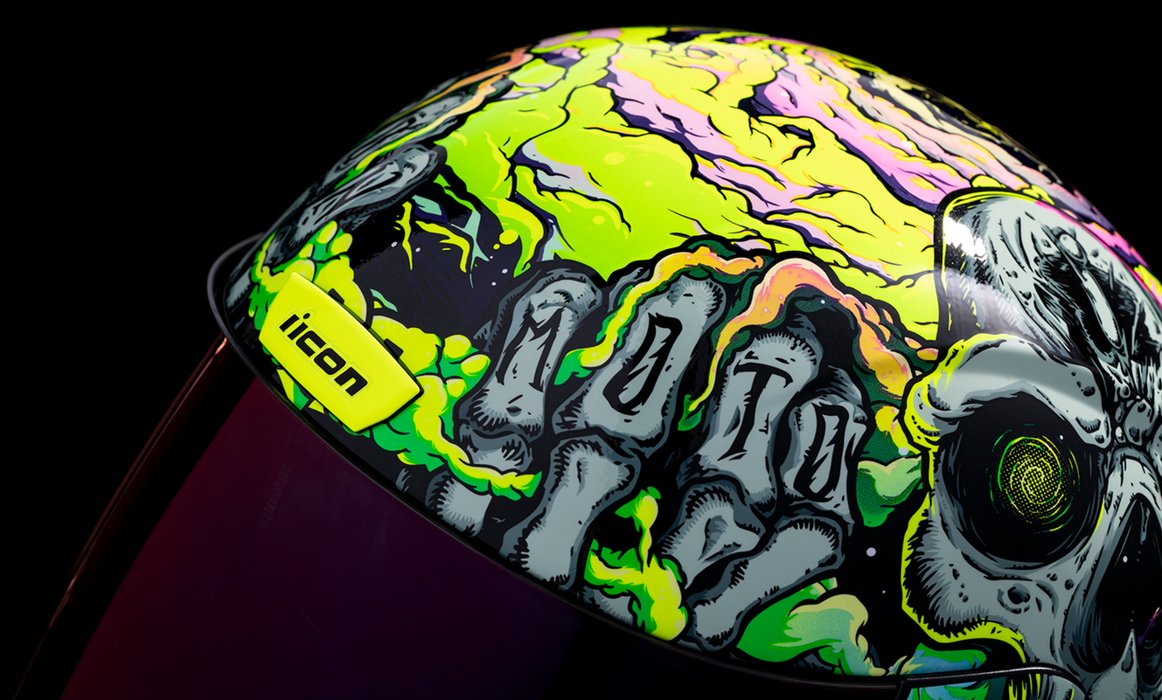 ICON Airform™ Motorcycle Helmet - Hippy Dippy - Purple - XL 0101-16028