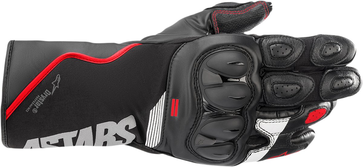 ALPINESTARS SP-365 Drystar® Gloves - Black/Fluo Red/White - Small 3527921-1321-S