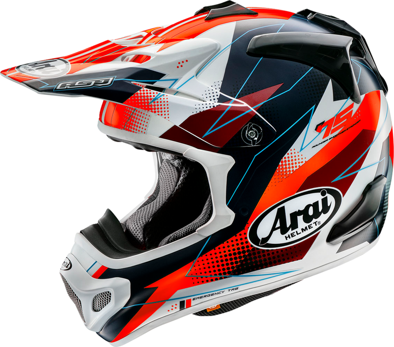 ARAI VX-Pro4 Motorcycle Helmet - Resolute - Red - Small 0110-8478