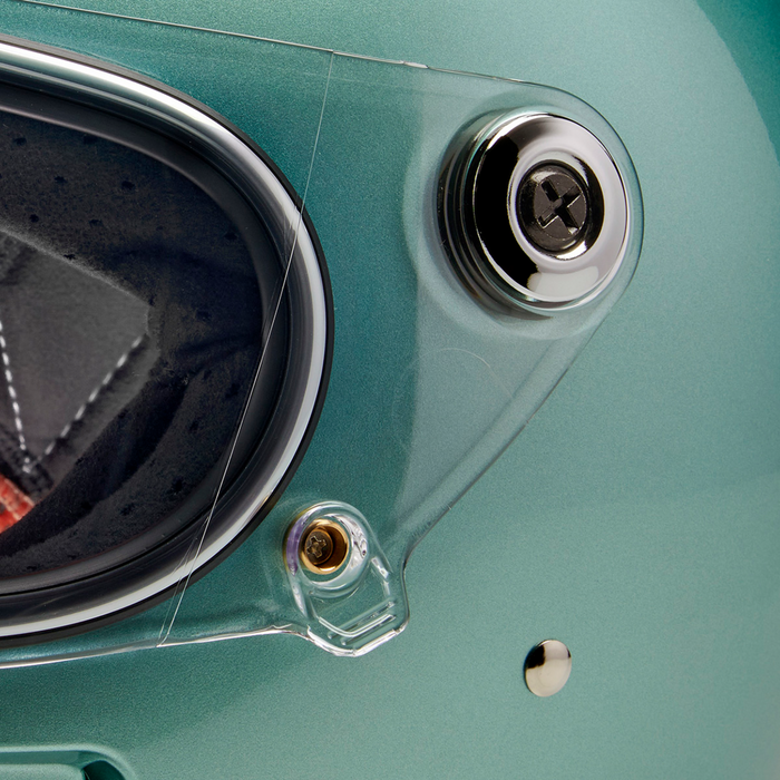 BILTWELL Gringo SV Helmet - Metallic Seafoam - Small 1006-313-502