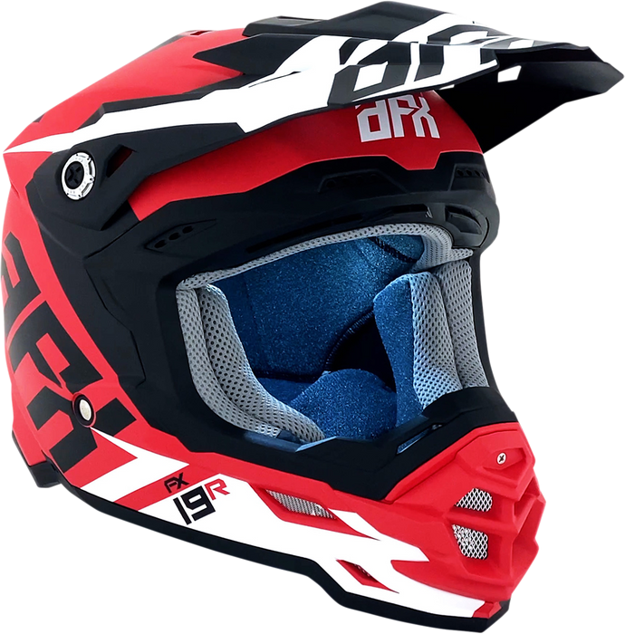 AFX FX-19R Motorcycle Helmet - Racing - Matte Red - Small 0110-7063