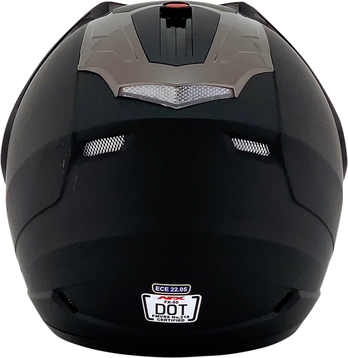 AFX FX-50 Motorcycle Helmet - Matte Black - XS 0104-1369