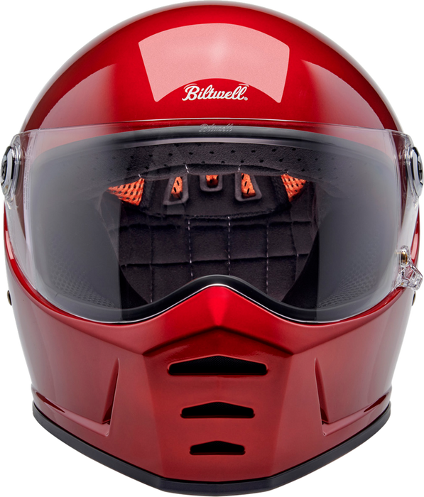 BILTWELL Lane Splitter Helmet - Metallic Cherry Red - Large 1004-351-504