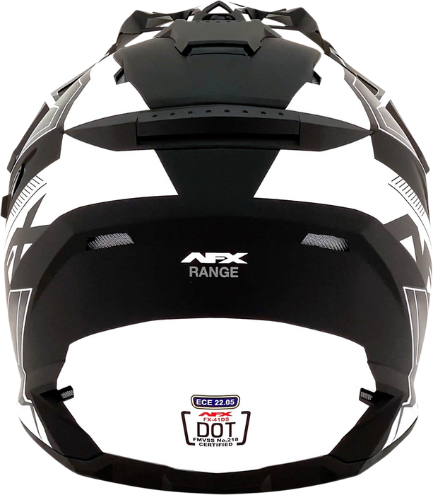 AFX FX-41 Motorcycle Helmet - Range - Matte Black - Small 0140-0061