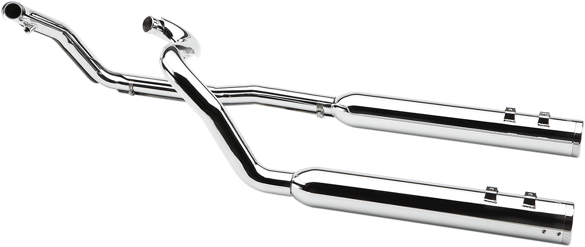 COBRA True Dual Headpipes - Chrome - '07-'08 FL 6251